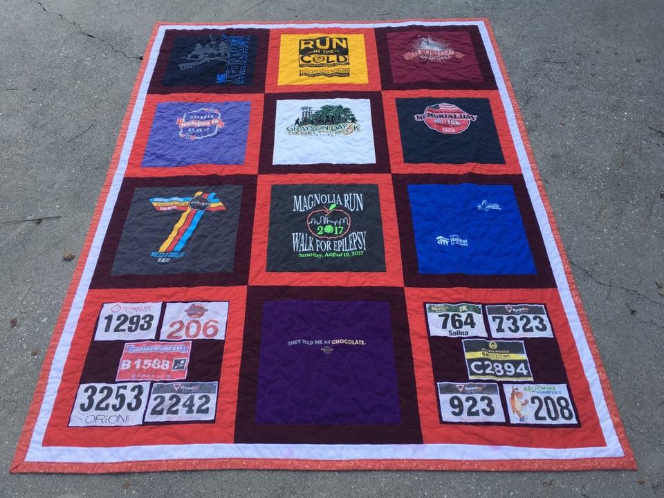 Runner T-shirt Quilt