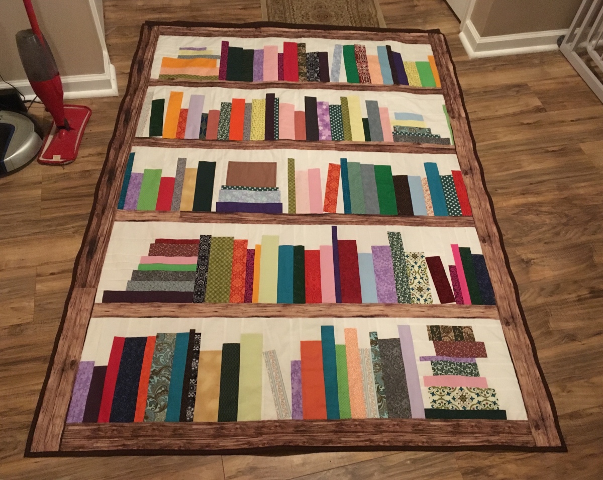 Bookcase Wall Quilt
