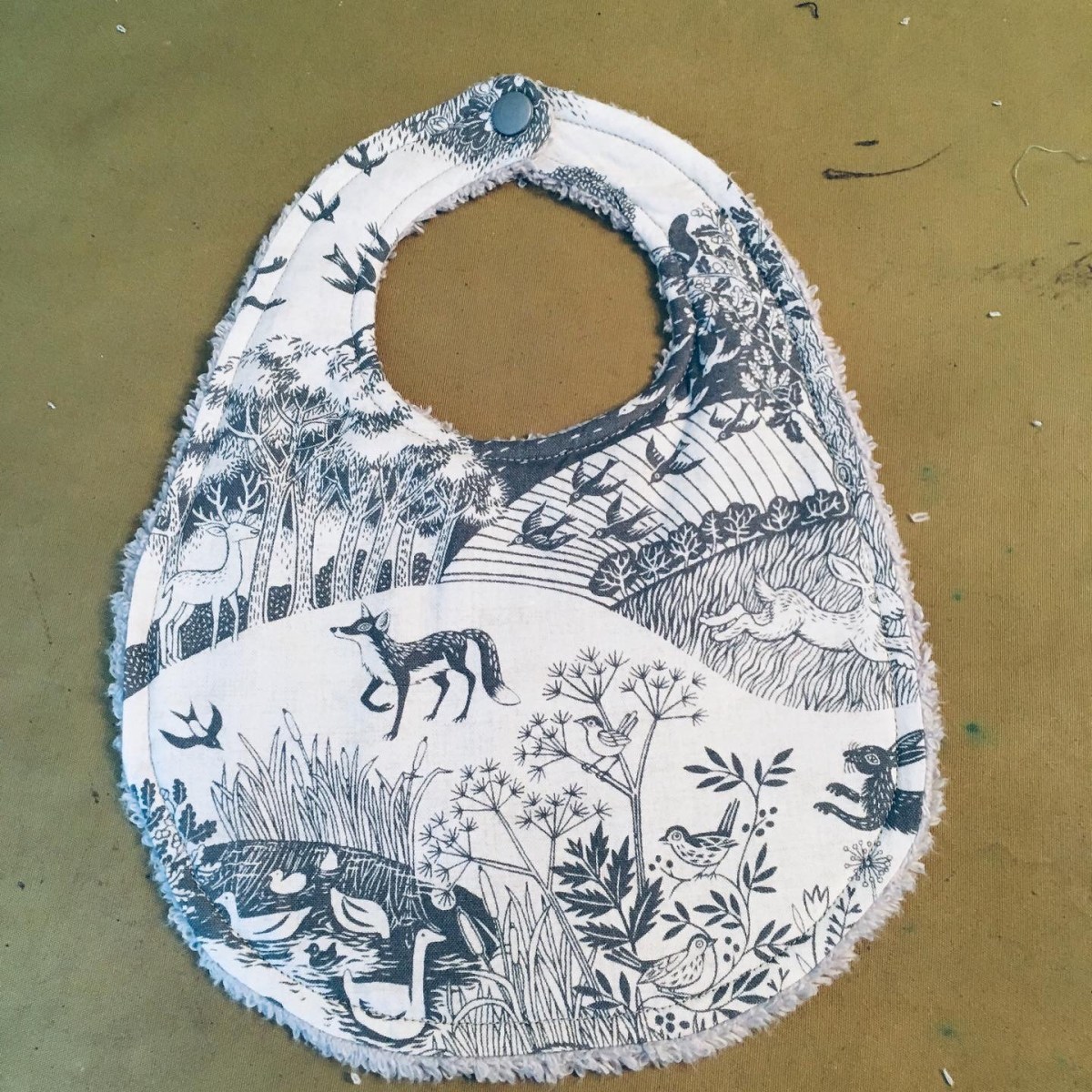 Newest item – bibs and burp&nbsp;cloths