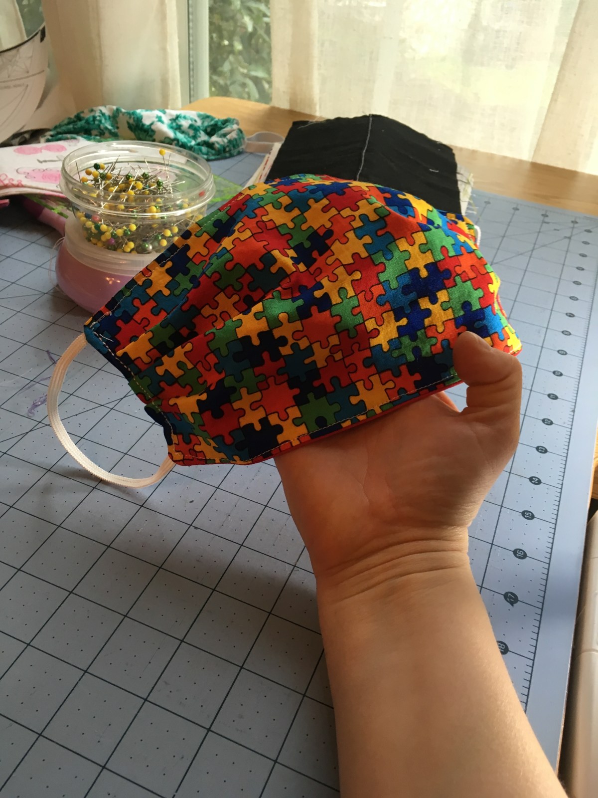 Making masks, masks,&nbsp;masks