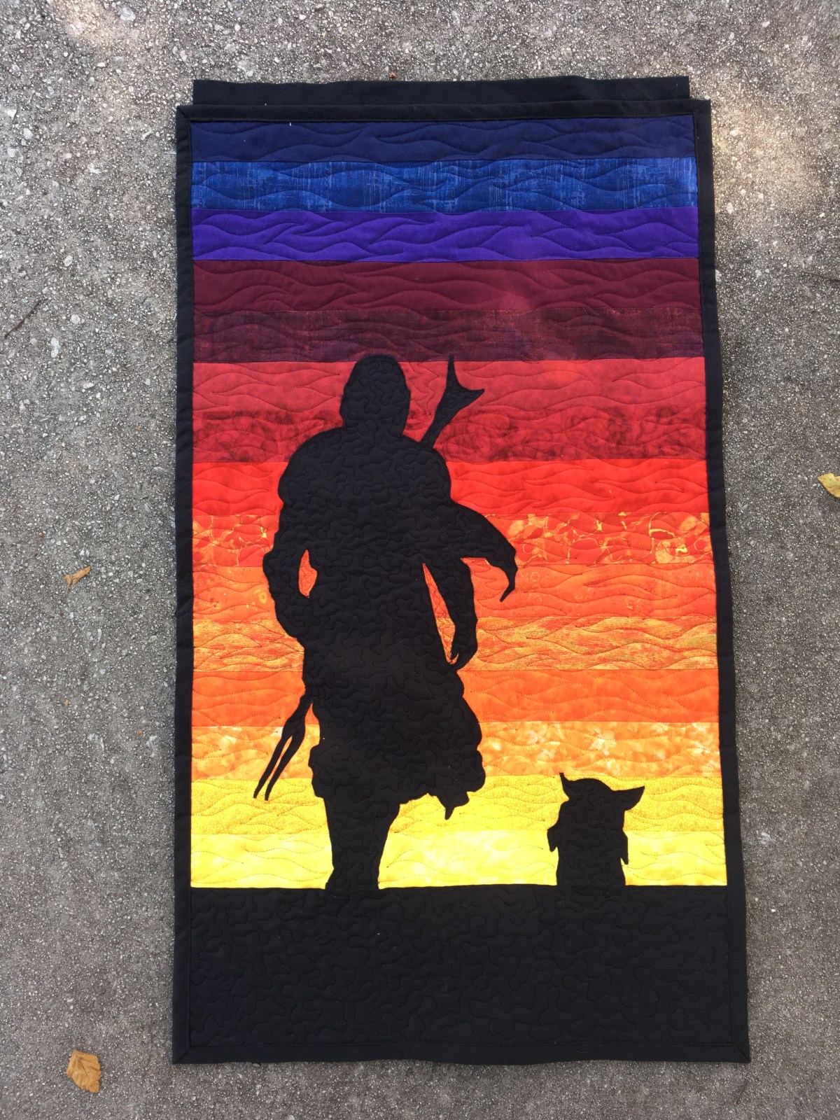 Mandalorian Wall Quilt